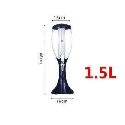 Vibrant LED Party Beverage Dispenser 1.5L - Elevate Your Entertaining Experience