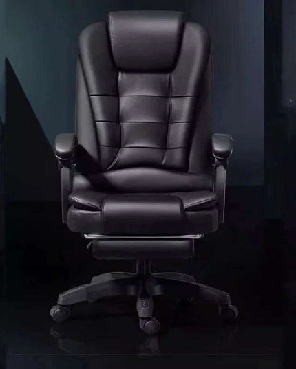 Luxury Black Ergonomic Recliner Chair for Ultimate Gaming and Office Comfort