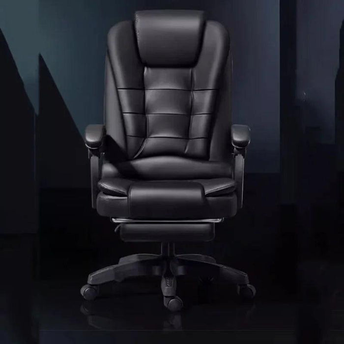 Luxury Black Ergonomic Recliner Chair for Ultimate Gaming and Office Comfort