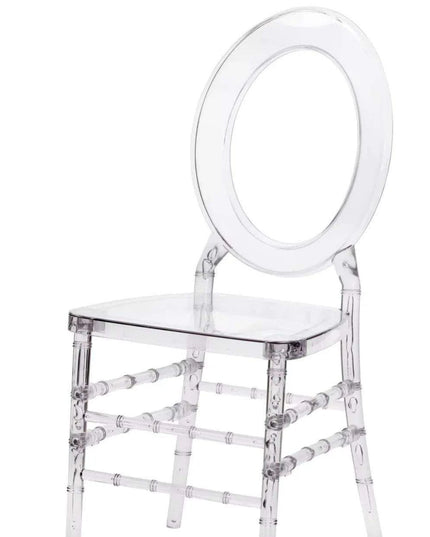 Modern 32-Piece Clear Acrylic Stacking Stools for Events