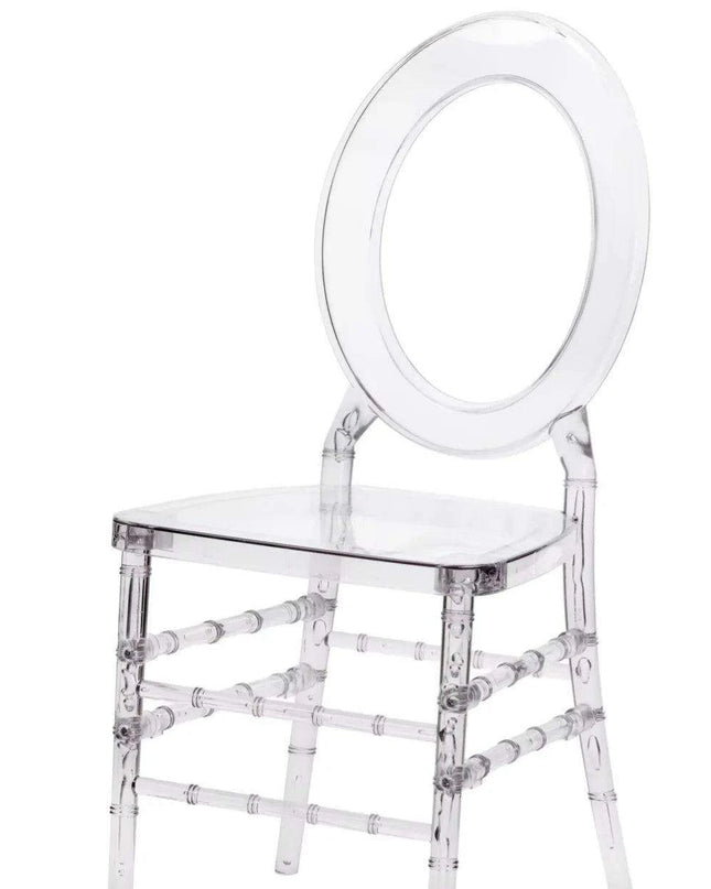 Modern 32-Piece Clear Acrylic Stacking Stools for Events