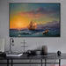 Sailboat Serenity Canvas Print - Seascape Artwork for Modern Home