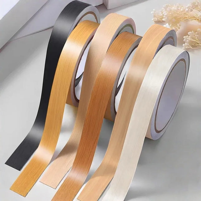 Wood Grain Edge Banding Tape — Self-Adhesive PVC, 10 m × 2 cm