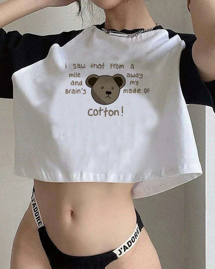 Gothic Y2K Vampire Diaries Inspired Crop Top - Edgy Streetwear for Trendsetting Girls