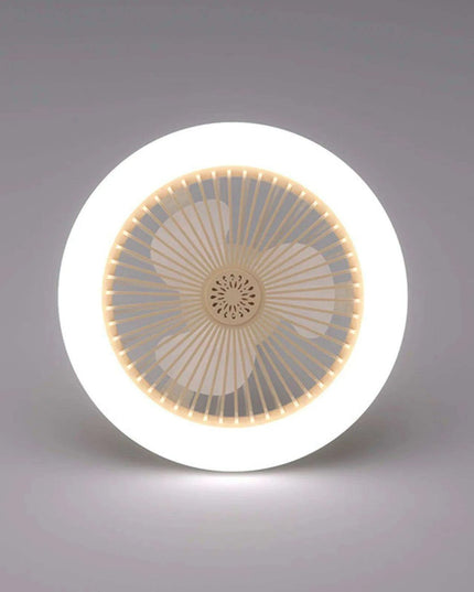 Intelligent Customizable Ceiling Fan with Ambiance Lighting for Modern Spaces
