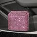 Glamorous Rhinestone Car Trash Can - Elegant Auto Garbage Holder