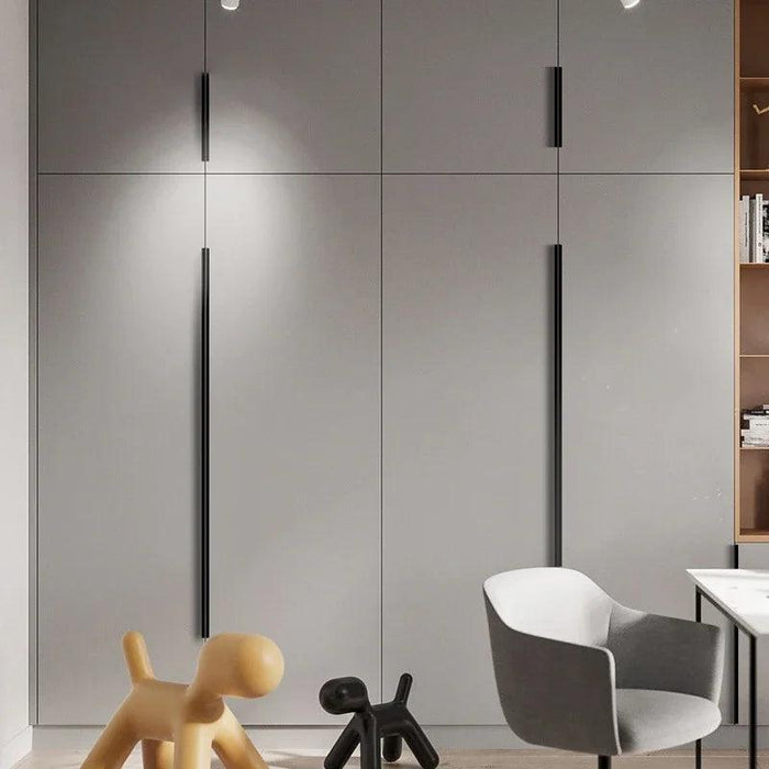 Modern Aluminum Alloy Cabinet Pull Handles - Set of 3