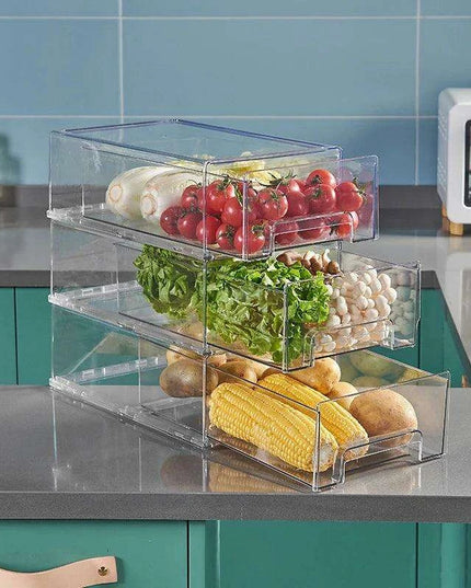 Fridge Organization Freshness Container - Ultimate Storage Solution for Neat Refrigeration