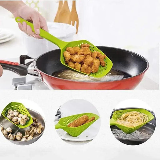 Colorful Slotted Skimmer Spoon - Essential Kitchen Tool for Every Chef