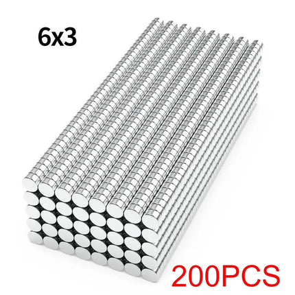 N35 Neodymium Round Disc Magnets — Super Strong Permanent Magnets