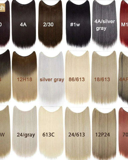 Glamorous Transformation: Discover the Magic of Invisible Wire Hair Extensions