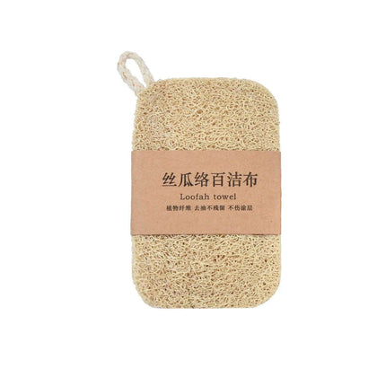 Eco-Friendly Loofah Dish Scrubber Pad Made from Natural Plant Fibers