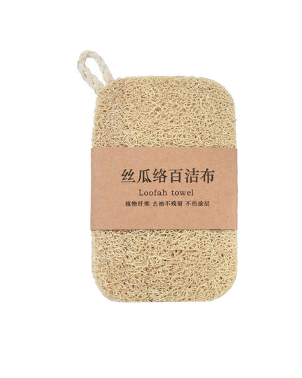 Eco-Friendly Loofah Dish Scrubber Pad Made from Natural Plant Fibers