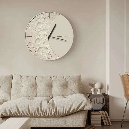 Celestial Glow Wall Clock - A Stunning Decorative Timepiece for Your Home and Dining Areas