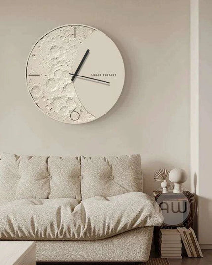 Celestial Glow Wall Clock - A Stunning Decorative Timepiece for Your Home and Dining Areas