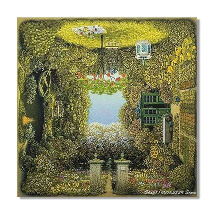 Enchanting Jacek Yerka Surrealistic Canvas Art Prints - Revitalize Your Space
