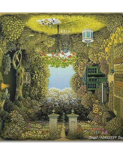 Enchanting Jacek Yerka Surrealistic Canvas Art Prints - Revitalize Your Space
