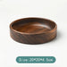 Artisanal Acacia and Walnut Wood Serving Bowl and Platter Collection