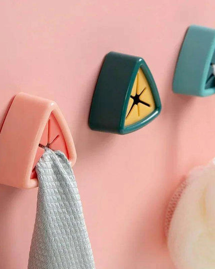 Wall-Mounted Towel Organizer with Washcloth Storage - Effortless Home Solution for Clutter-Free Spaces