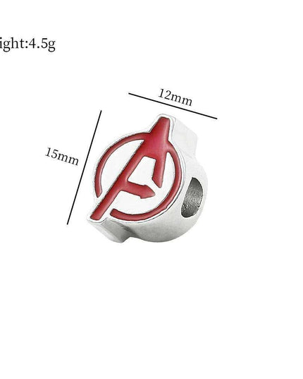 Marvel Superhero Charm Bracelet DIY Kit - Unleash Your Creativity with Avengers-Inspired Designs