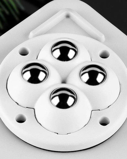 Self-Adhesive 360° Rotating Mini Caster Wheels - 4/8 Pack Universal Mobility Solution for Easy Movement of Trash Bins and Storage Boxes