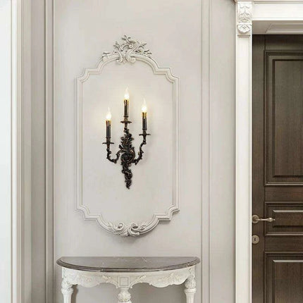 European Rococo Antique Brass Wall Light - Elevate Your Home's Elegance