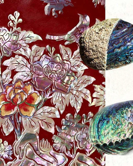 Elegant Mother of Pearl Jewelry Organizer with Ample Compartments for Rings and Bracelets – An Ideal Gift for Her