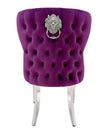 Purple / 4 chairs