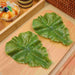 Set of 3 Realistic Faux Lettuce Leaf Decorations for Culinary and Educational Use