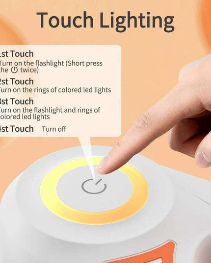 5M Stylish LED Dog Leash with Retractable Design for Safe Night Walks