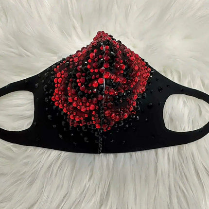 Radiant Rhinestone Evening Mask: Your Ultimate Glamour Accessory