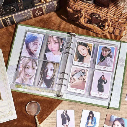 Retro 3D Kpop Memory Vault | A5 Elegant Card Holder Album