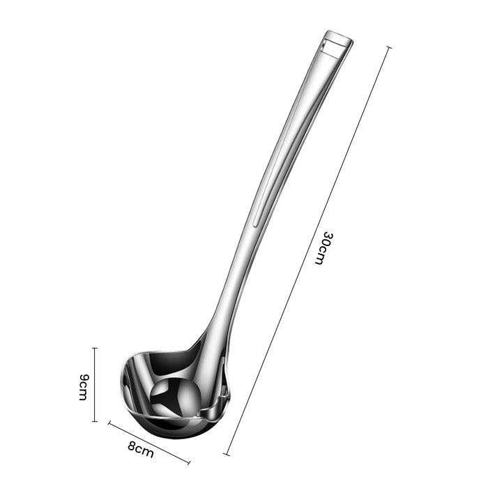 Soup Fat Separator Ladle with Stainless Steel Filter Oil Spoon