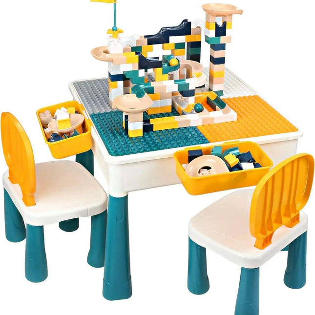 Children's Interactive Study Desk and Chair Bundle - Innovative Learning Set for Young Minds