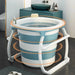 Portable Luxury Folding Bathtub for Men - Stylish Home Spa Experience