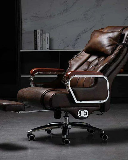 Executive Luxury Leather Office Chair for Unmatched Comfort