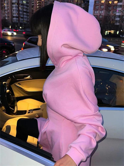 Stylish White Hooded Bodycon Mini Dress with Trendy Waist Tie for Spring