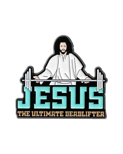 Faith-Inspired Jesus Enamel Pin Collection - Stylish Brooches for Spiritual Expression on Jackets and Backpacks