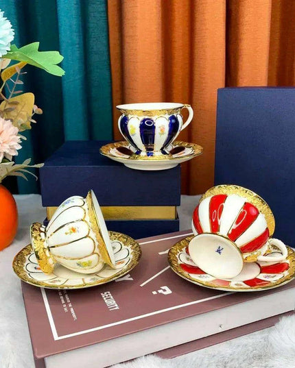 Elegant Bone China Tea Set for Luxurious Gatherings