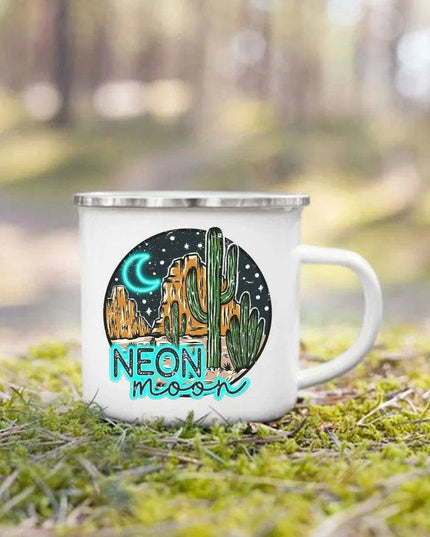 Nature's Adventure Enamel Mug: The Essential Companion for Outdoor Lovers