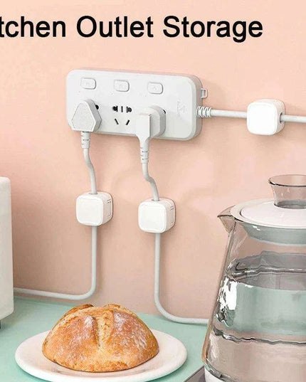 Magnetic Cable Organizer with 360° Rotating Clamp System