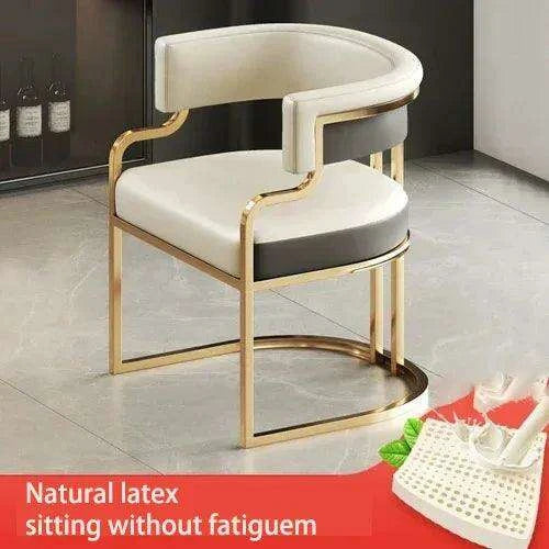 Contemporary Armrest Dining Chairs