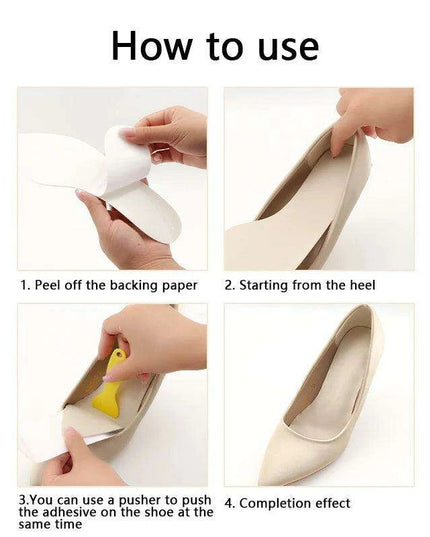 Stylish High Heel Comfort Cushions with Anti-Slip and Breathable Features for Women - 1 Pair