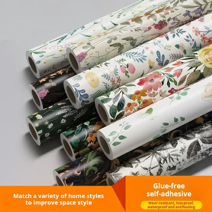 3M Self-Adhesive PVC Wallpaper - Durable & Easy to Apply Bedroom Decor