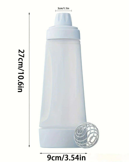 Effortless Batter Blender with Whisk Ball for Perfectly Fluffy Pancakes, Cupcakes, and More