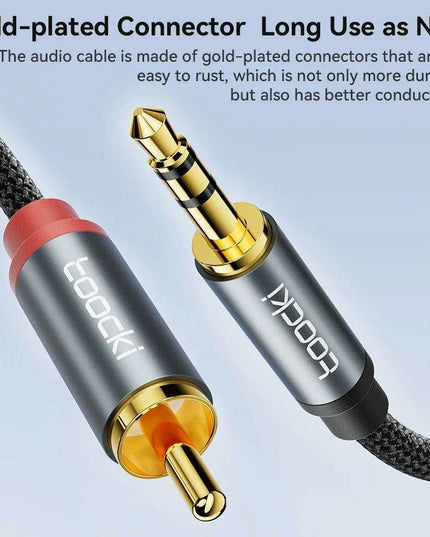 Superior RCA Audio Splitter Cable: Enhance Your Sound Quality with Effortless 3.5mm Connectivity