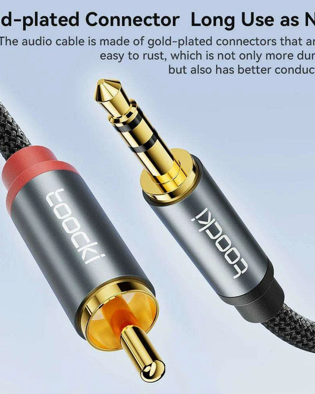 Superior RCA Audio Splitter Cable: Enhance Your Sound Quality with Effortless 3.5mm Connectivity