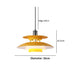 Modern Iron Art Chandelier with LED Pendant Light for Dining Table - Stylish and Functional
