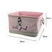 Canvas Storage Basket: Foldable and Chic Storage Solution for Children and Infants