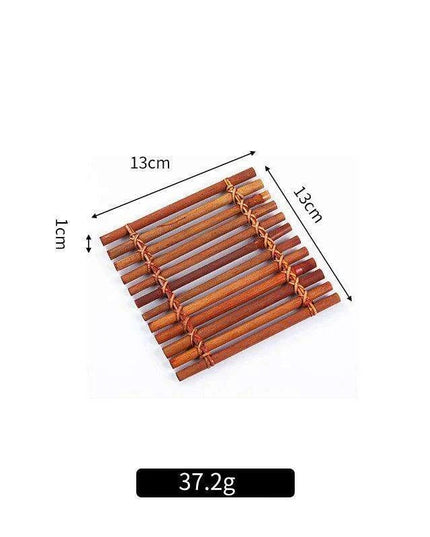 Artistic Bamboo Sushi Platter - Elegant Japanese Serving Tray